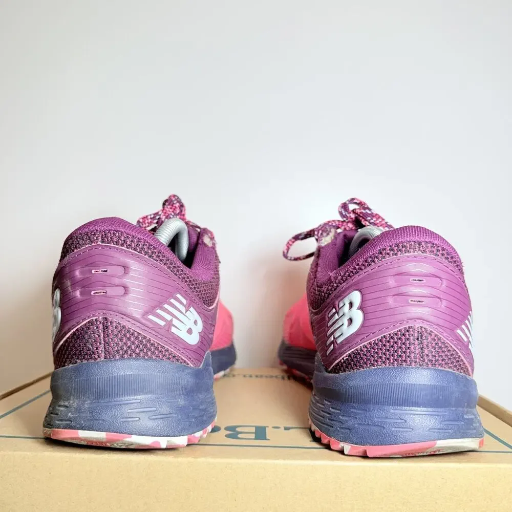 New Balance Womens 12 Nitrel v2 Trail Running Shoes Pink Purple Sneaker Hiking